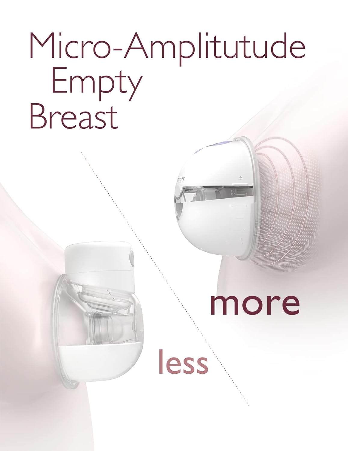 Momcozy Breast Pump Hands Free, All-Day Comfort, No Strings Attached- 24mm, 2 Pack